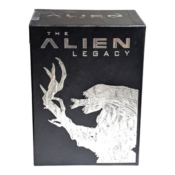 The Alien Legacy 20th Anniversary 5 VHS Tapes 1999 Box Set Taped Read Condition - Picture 1 of 6